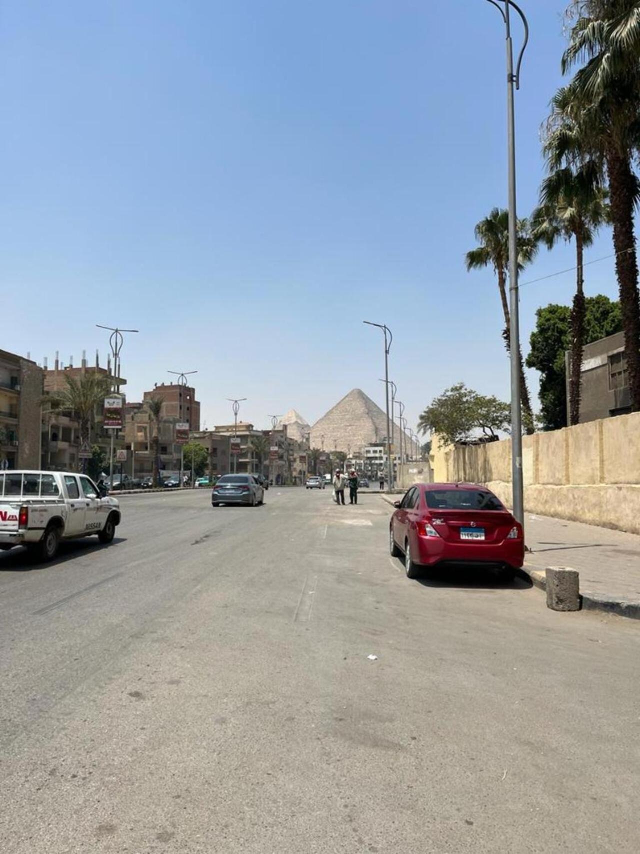 Hostel Rotana Pyramids View Nazlet el-Sîsi Exteriér fotografie