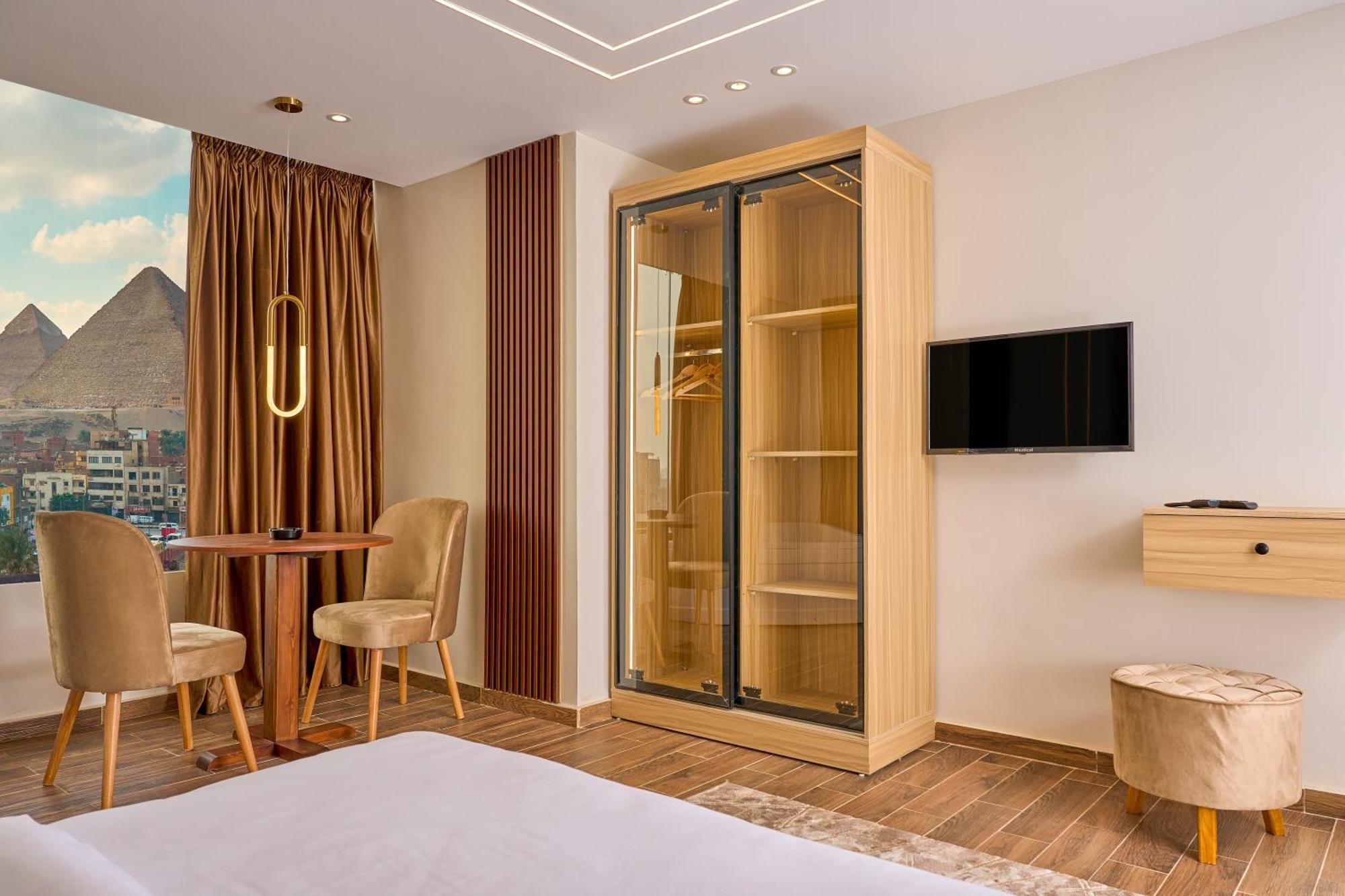 Hostel Rotana Pyramids View Nazlet el-Sîsi Exteriér fotografie