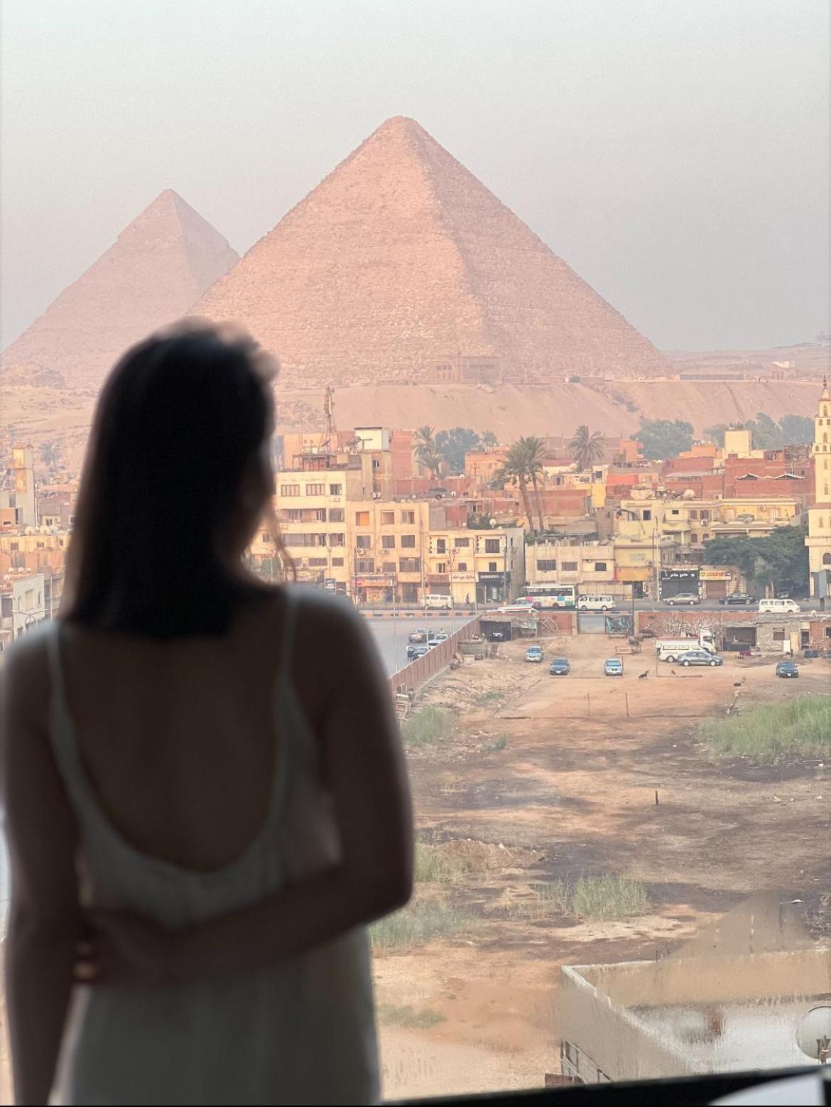 Hostel Rotana Pyramids View Nazlet el-Sîsi Exteriér fotografie