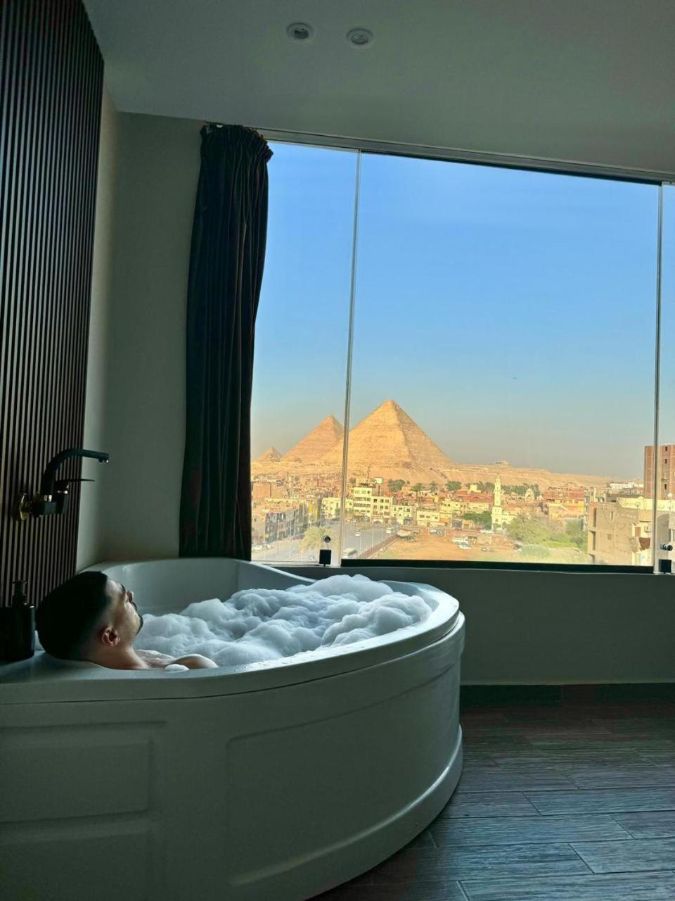 Hostel Rotana Pyramids View Nazlet el-Sîsi Exteriér fotografie